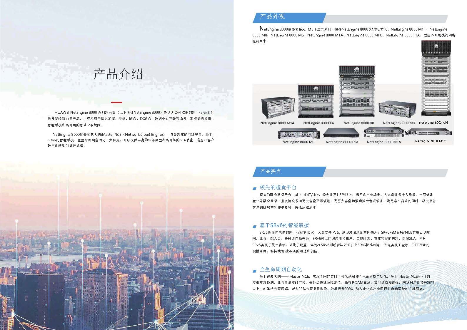 NetEngine 8000系列路由器